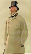 James Tissot, Major General The Hon. James MacDonald, sketch for Vanity Fair,